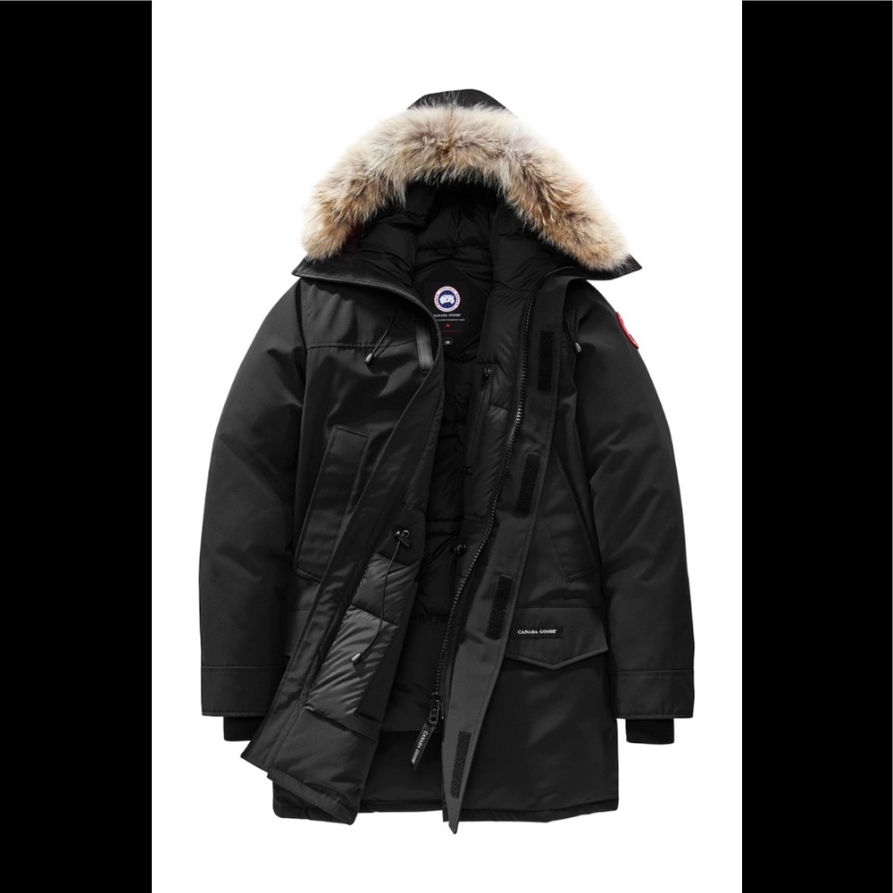 Canada Goose black Parka coat XS